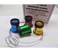 set monocoli alluminio + supporto molla orologiaio orologi watch tools makers