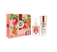 Set Monotheme: Melograno, Eau De Toilette, per donna, 100 ml + Melograno, detergente, gel doccia, per tutti i tipi di pelle, 100 ml