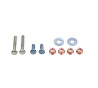 Set Montaggio Catalizzatore Tubo Finale Scarico per Smart 450 Cabrio Fortwo City