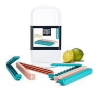 Set Moritz & Moritz con 5 clip grandi - Per chiudere sacchetti e conservare alimenti - Clip XXL con custodia trasparente (multicolore)