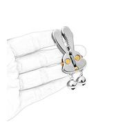 Set morsetti per capezzoli regolabili con campanelli, pressione extra forte, accessorio BDSM per giochi sensoriali e controllo dell’intensità, senza necessità di piercing