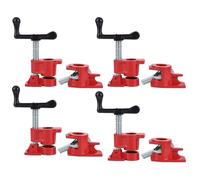 Set Morsetti per Legno, 4 Pezzi 3/4" Morsetti a Sgancio per Incollaggio Del Legn