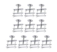 Set Morsetti Per Tubo Del Tubo Acqua Da 10 Per Clip A Clip Vite Perdita Perdite Perdite Esperimento Laboratorio Scolastico Porta Del