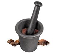 Set Mortaio e Pestello CTcar 3,6 kg | Realizzato in acciaio forgiato | Per la ricerca dell'oro, la frantumazione di minerali e la macinazione delle spezie