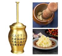 Set mortaio e pestello da cucina, smerigliatrice per spezie, pentola per