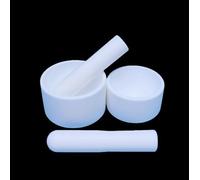 Set mortaio e pestello in PTFE - ciotola di macinazione resistente all'erosione for uso di laboratorio, 1 pz(70x130mm)