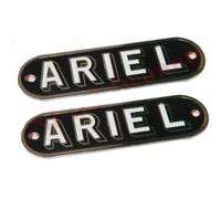 Set motivo emblema distintivo serbatoio benzina per Ariel Motorcycles Repro