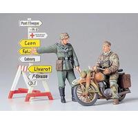 Tamiya 1/35 Tedesco Moto Orderly Set Kit Modello Nuovo Da Giappone