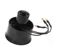 Set Motore Brushless per Aereo RC, Ventola Intubata a 6 Pale EDF da 30 Mm con Kit di Accessori Motore Brushless QF16117000KV 24S per Aereo RC