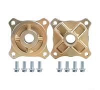 Set mozzo ruota asse posteriore diametro 25 mm 24 denti 4 perni 78 mm spaziatura bulloni compatibile con ATV Quad Dirt Bike Go Kart UTV Cart