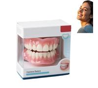 Set multifunzionale per modellare protesi dentarie in silicone, set avanzato personalizzato per protesi dentarie complete, kit efficace per il ribasamento delle protesi dentarie (1PCS)