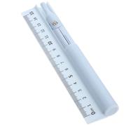Set Multifunzione Compasso Penna e Righello Blu per Scuola | Precisione Elevata, Plastica e Metallo, Portatile, per Studenti e Professionisti, Scrivania