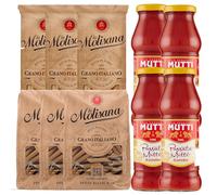 Set Multipack Pasta Integrale la Molisana Spaghetti + Penne rigate + Passata di pomodoro Mutti Gr 700 | OFFERTA SPECIALE