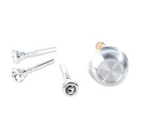 Set Muto per Bocchino per Tromba 3C 5C 7C Combinazione di Silenziatore per Esercizi Accessori per Strumenti Musicali di Ricambio