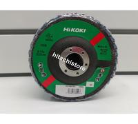 SET N. 10 DISCHI ABRASIVI LAMELLARI DIAMETRO 115MM. GRANA 40 HTA04011522 HIKOKI