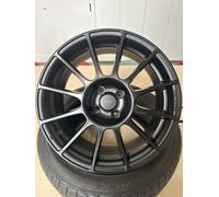 KIT 4 CERCHI LEGA FIAT 500/595 ABARTH 7,0J17 4X98 35 MAK HAVALON MATT BLACK