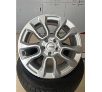 SET N.4 CERCHI IN LEGA 17" ORIGINALE OEM JEEP 2 SILVER PER JEEP RENEGADE