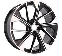SET N.4 CERCHI PER AUDI A7 IN LEGA 21" REPLICA 5907 BLACK POLISHED