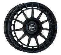 SET N4 CERCHI IN LEGA FORD DA 17 MAK NTT NERO LUCIDO 5X108 ET 45