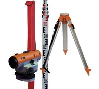 Set NEDO F32 Leveler F 32 Livelli Statico Baunivellier Piastra di Misurazione