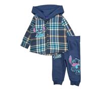 Set Neonato Lilo & Stitch - Adorabile Abbigliamento Disney per Neonati - Taglia 3 Mesi - Blu Marino