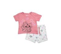 Set Neonato Lilo & Stitch - Adorabile Abbigliamento per Bambini Disney - Taglia 12 Mesi - Rosa