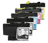SET & NERO compatibili cartucce d'inchiostro per BROTHER LC3237 LC 3237 XL MFC-J5949DW MFC-J6945DW MFC-J6947DW HL-J6000DW HL-J6100DW
