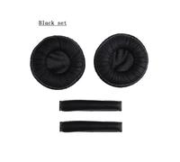 (Set nero) Cuscinetti auricolari in spugna morbida Fistar per Sennheiser PX100 PX100-II PX200 PX200-II