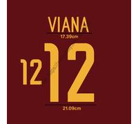 Set nome casa Portogallo 2002 - scegli il kit ventola patch trasferimento...