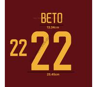 Set nome casa Portogallo 2002 - scegli il kit ventola patch trasferimento...