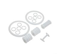 Set O-Ring e per tubi Tenuta in Gomma per Riparazione Perdite | Gomma , e incolore, nessun per sapore trasferito, resiste al per freddo, per sicuro per alimenti