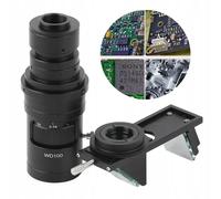 Set Obiettivo Zoom WD100 - 0,7x-5x 3D | C-Mount FHD | Ispezione PCB