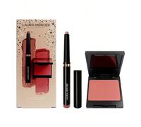 Set occhi e guance Laura Mercier Evening Brilliance (un Caviar Stick Eye Colour size pieno da 1,64g e un Mini Blush Rose Color Infusion da 3g)