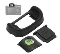 Set oculare per fotocamera, EP18 Mirino per fotocamera Sostituzione protezione oculare per oculare per A7RM4 con livello a slitta calda e copertura