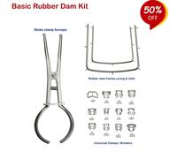 Set Of 15 Strumenti per Diga Pinze per uncini Brewer Forceps Telaio Frames Nuovo