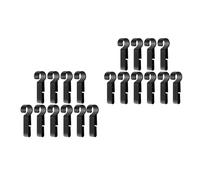 Set of 2 Clip Torcia Per Cappello Duro Luci Elmetti Cinghia Faro Luce Elmetto