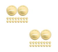 Set of 2 Coperchio Della Banca Bocca Regolare Tappi Barattoli Normale