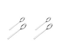Set of 2 Cucchiai Da Insalata Acciaio Inossidabile Scelte Alimentari