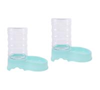 Set of 2 Distributore Acqua Per Gatto Cane D'acqua Animali Domestici Automatico