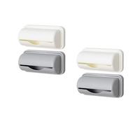 Set of 2 Distributore Sacchetti Per Uso Domestico Porta Del Sacchetto Plastica