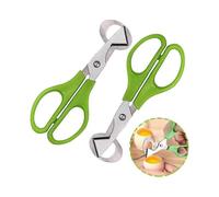 Set Of 2 Egg Opener, Stainless Steel Egg Scissors, Quail Egg Shell Knife (random Color)