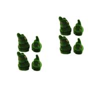 Set of 2 Ornamenti Per Coniglietti Pasquali Easter Rabbit Figurines