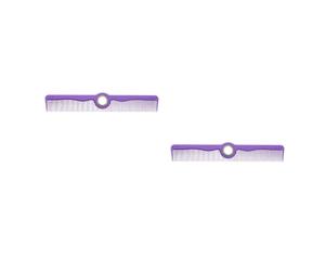 Set of 2 Pettine Per La Cura Dei Capelli Da Con Centro Rotante Manico