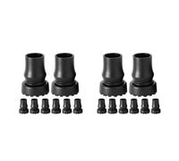 Set of 2 Punte Di Canna Gomma Accessori Per Stampelle Cuscinetti