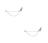 Set of 2 Spilla Violino Con Diamanti Scintillanti Per Donna Da Abito