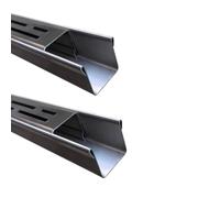 Set of 2 SUS Drainage Trench with Grate(20x5cm)