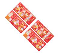 Set of 2 Tradizionale Pacchetto Rosso Buste Rosse Per Il Capodanno Lunare