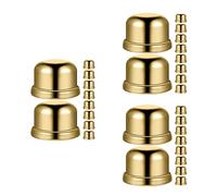 Set of 3 Cappuccio Decorativo Della Lampada Dado Tappo Pomello Terminale