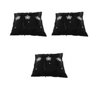 Set of 3 Cuscino Ad Anello Pizzo Stile Foresta Portafedi Accessori Da Sposa