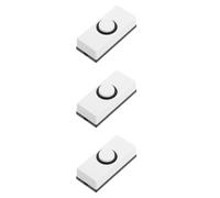 Set of 3 Interruttore Del Campanello Vintage Pulsante Tradizionale